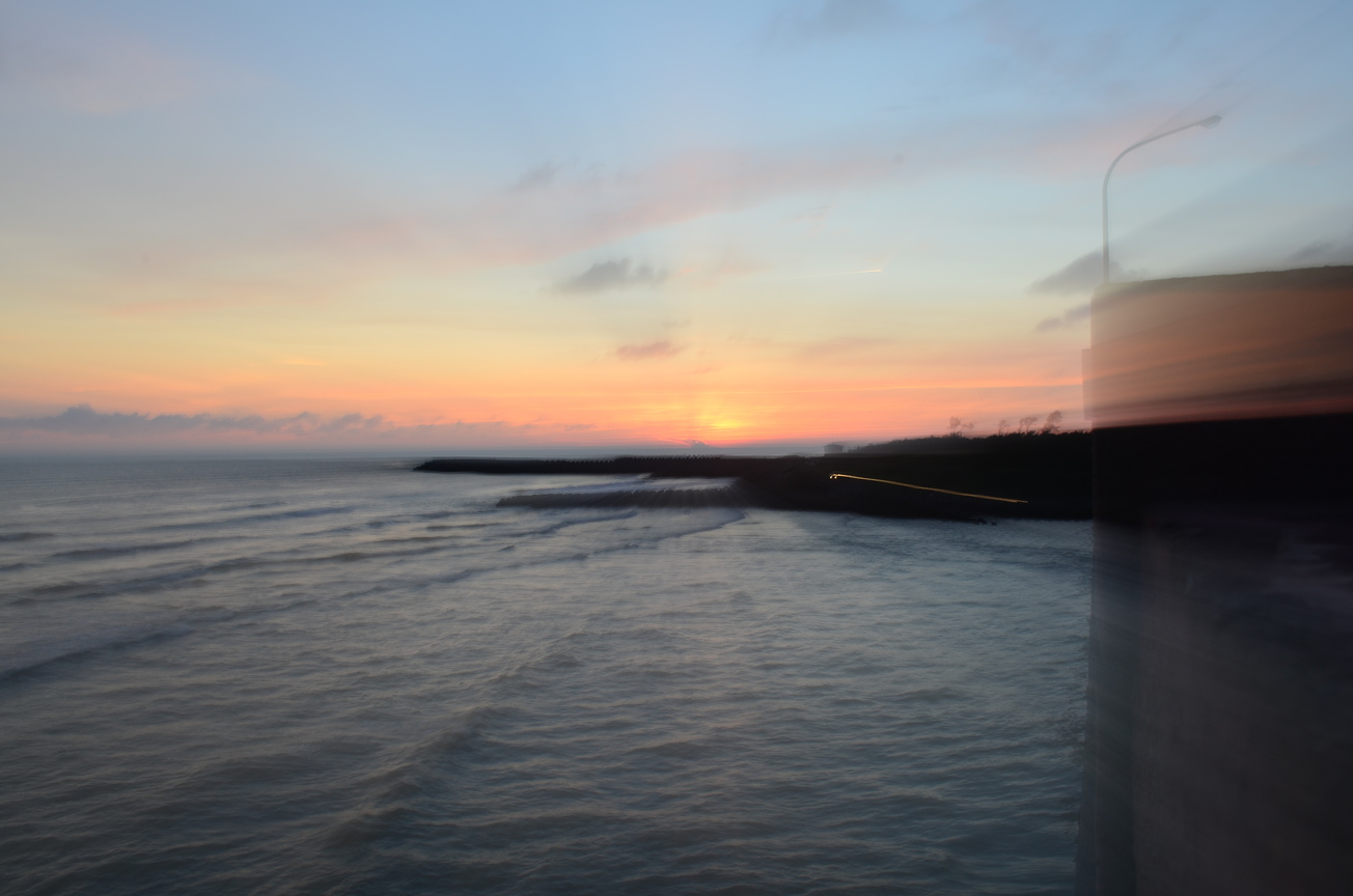 台南市安平區─四草大橋─埋藏在雲裡的幸福