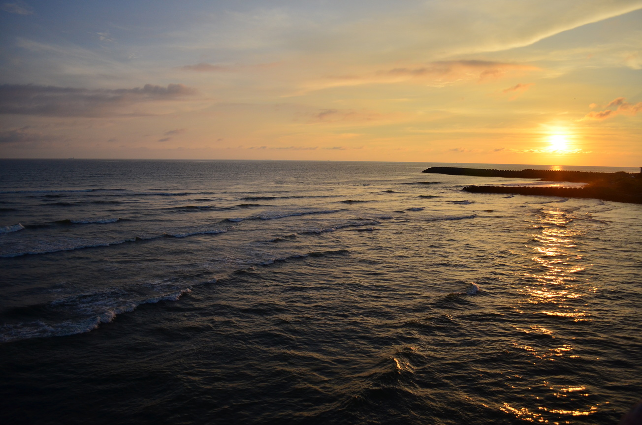 台南市安平區─四草大橋─晚安