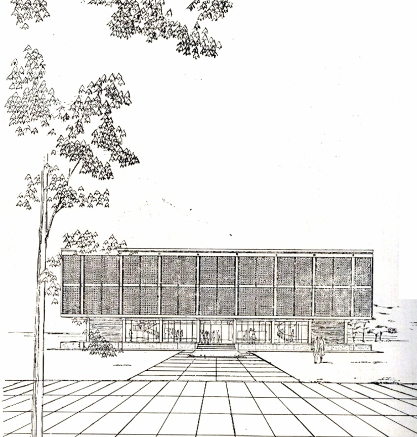 臺大農業陳列館透視圖