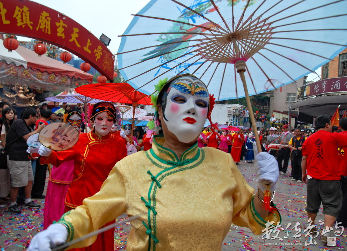 金門浯島城隍慶典-十二婆姐，藝起來(陳旺展攝影)