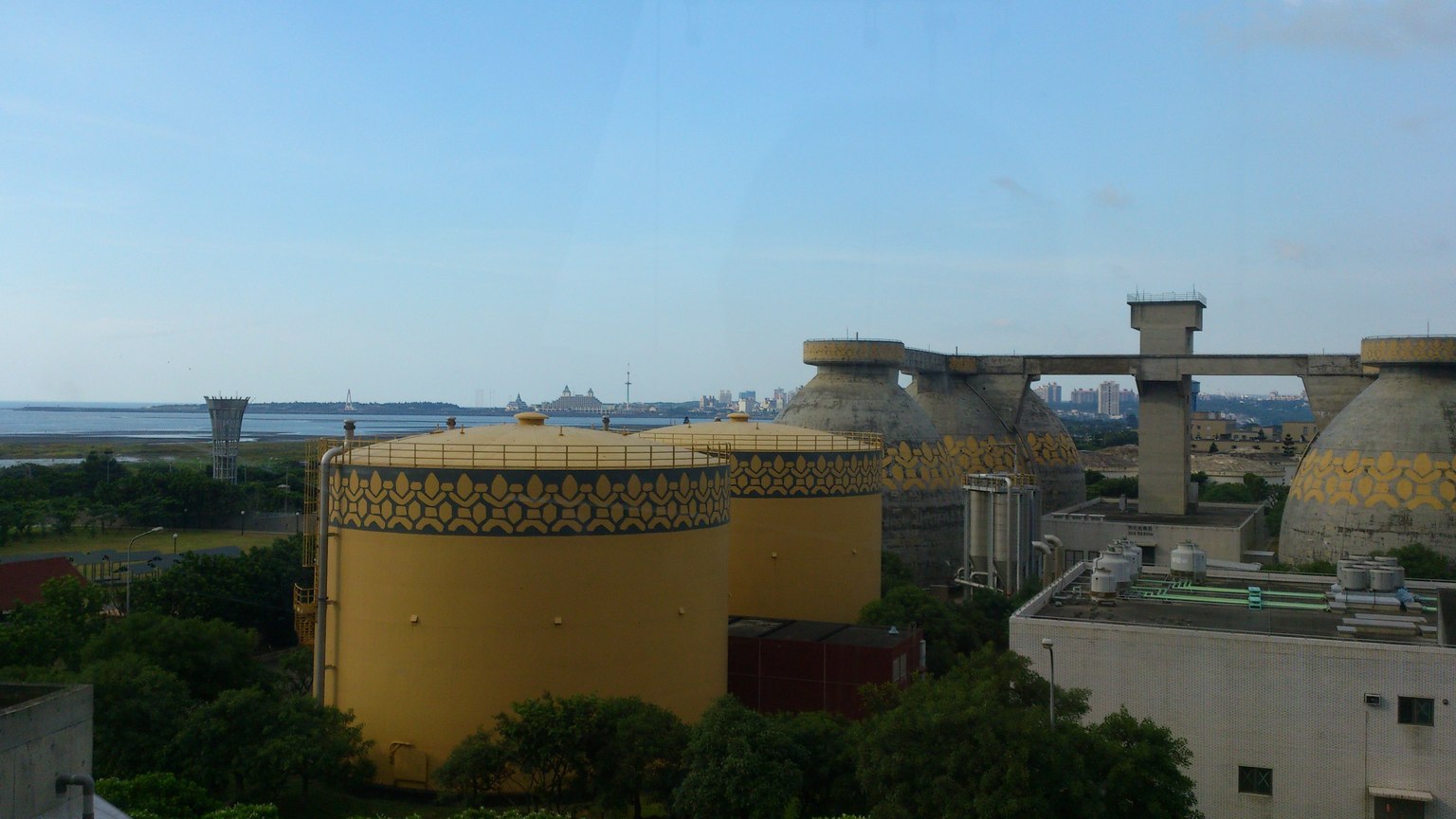 十三行博物館外望