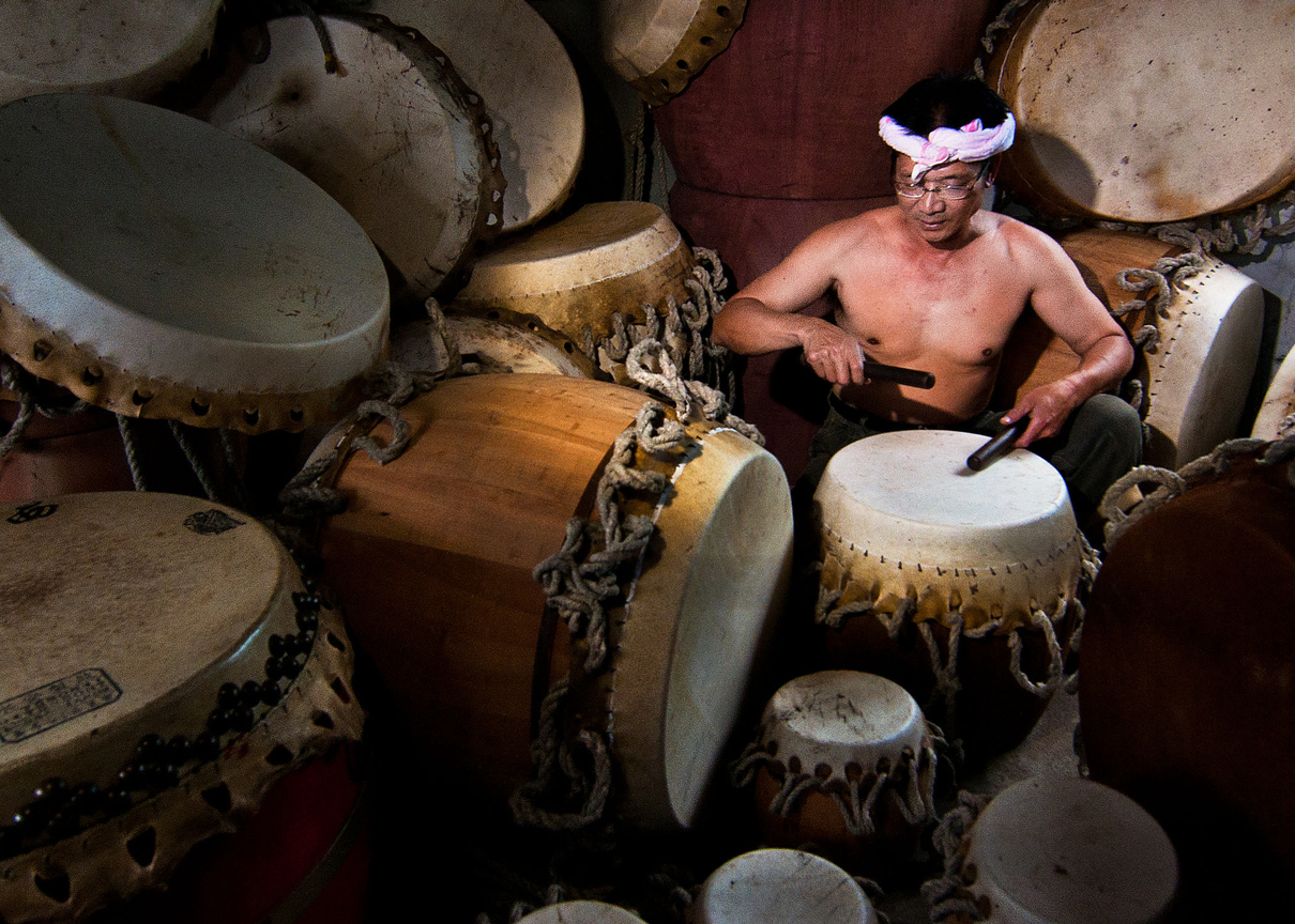 彰化縣線西鄉---製鼓