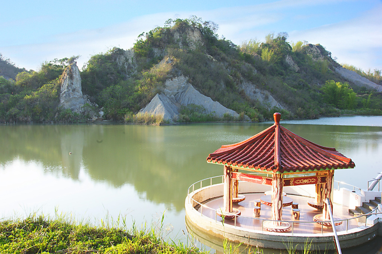 台南市龍崎區-牛埔農塘黃昏