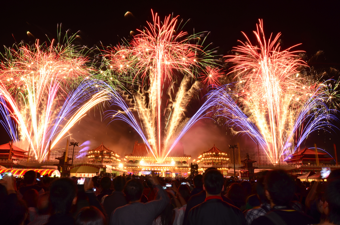 正統鹿耳門聖母廟元宵煙火秀