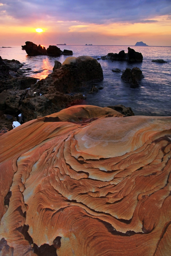 新北市萬里區-小野柳日出