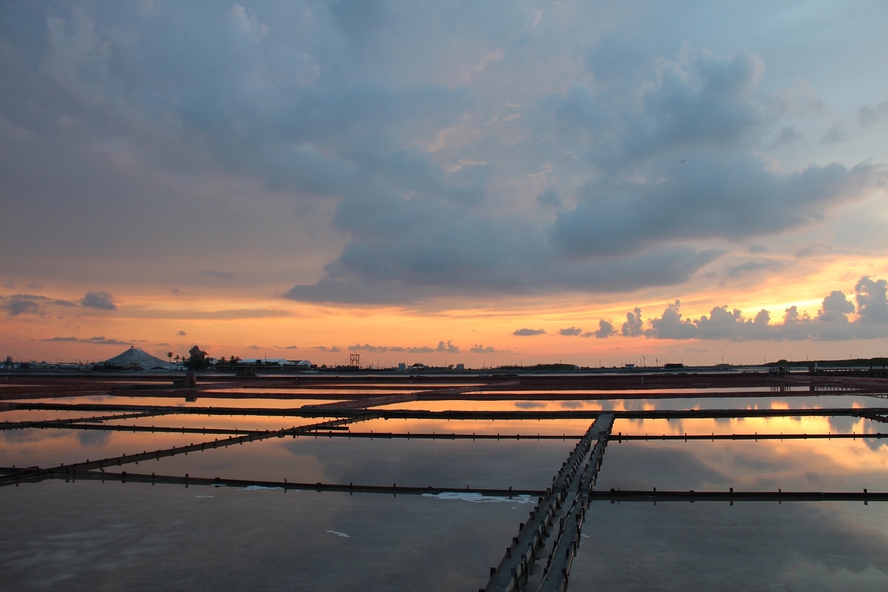 台南市七股區-鹽田風光