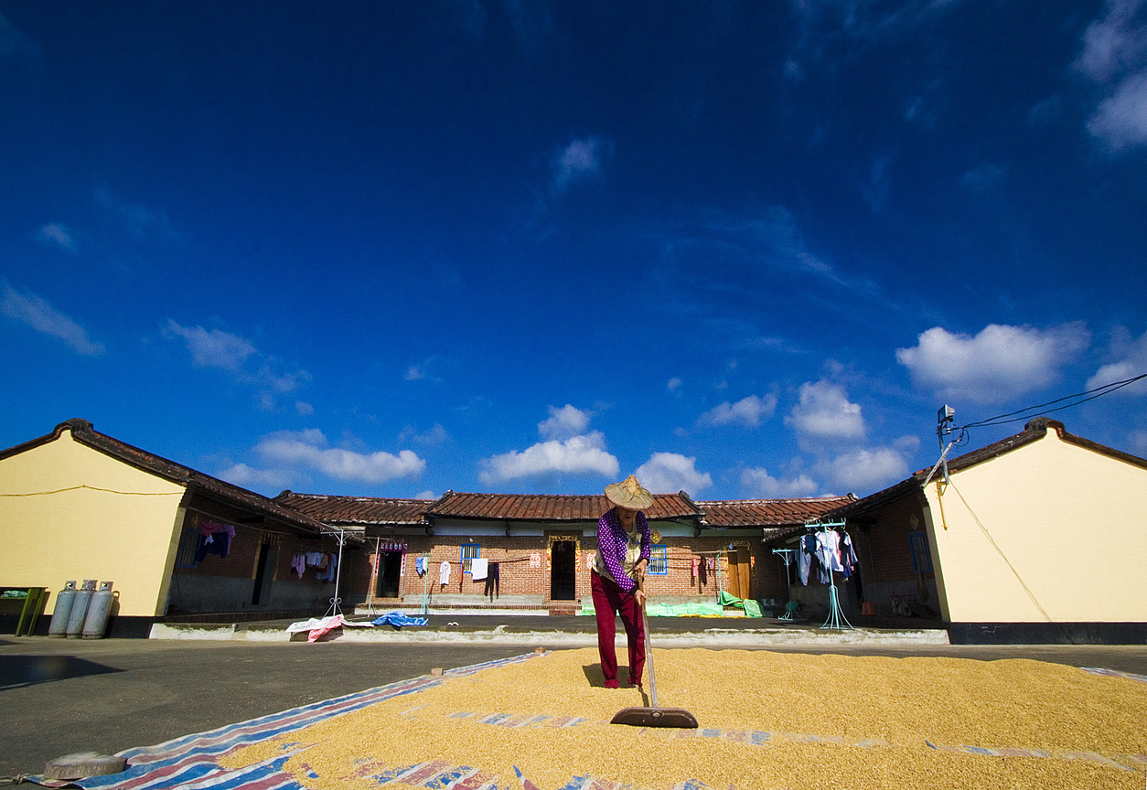 高雄市內門區-曬谷