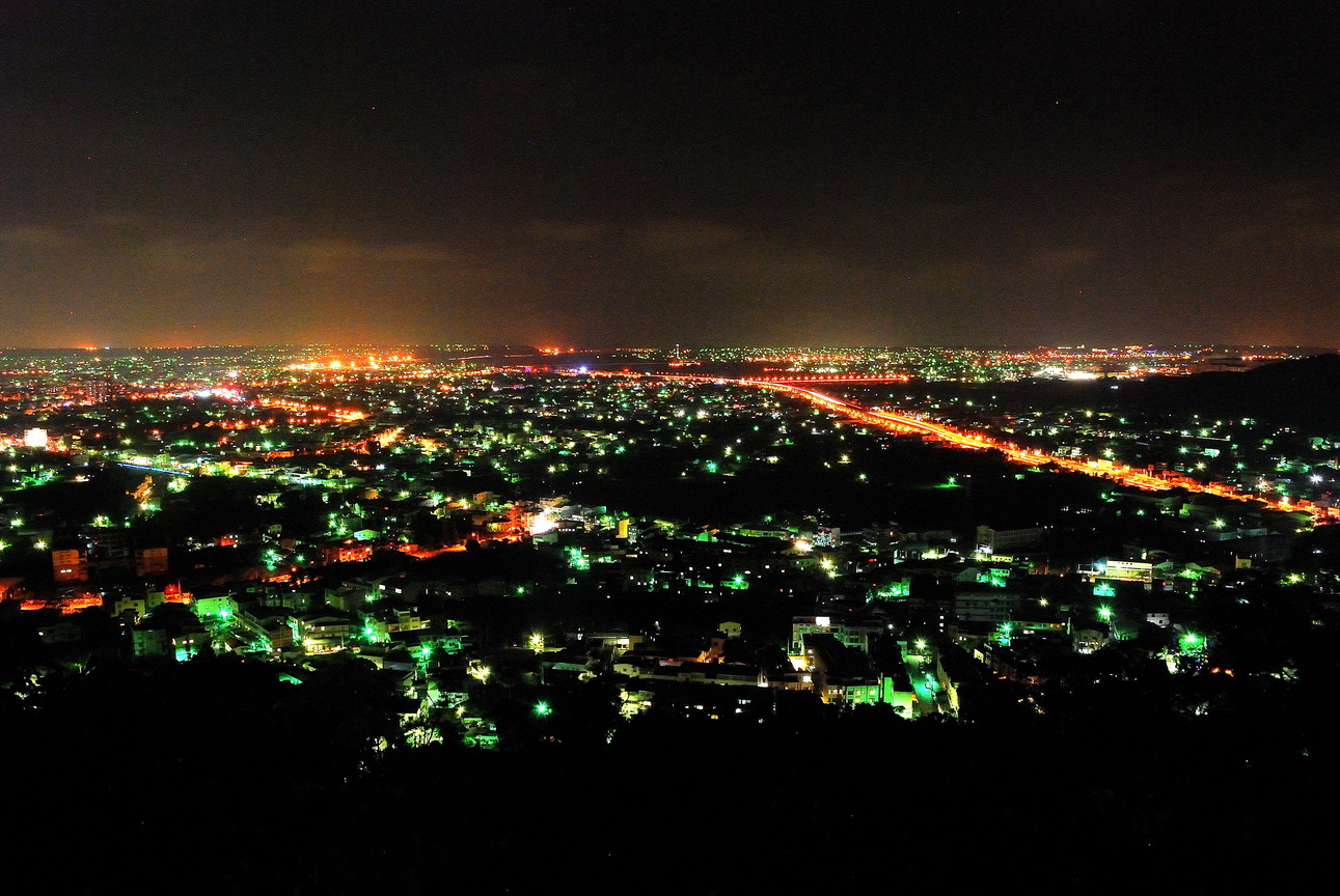 台中市豐原區-公老坪夜景