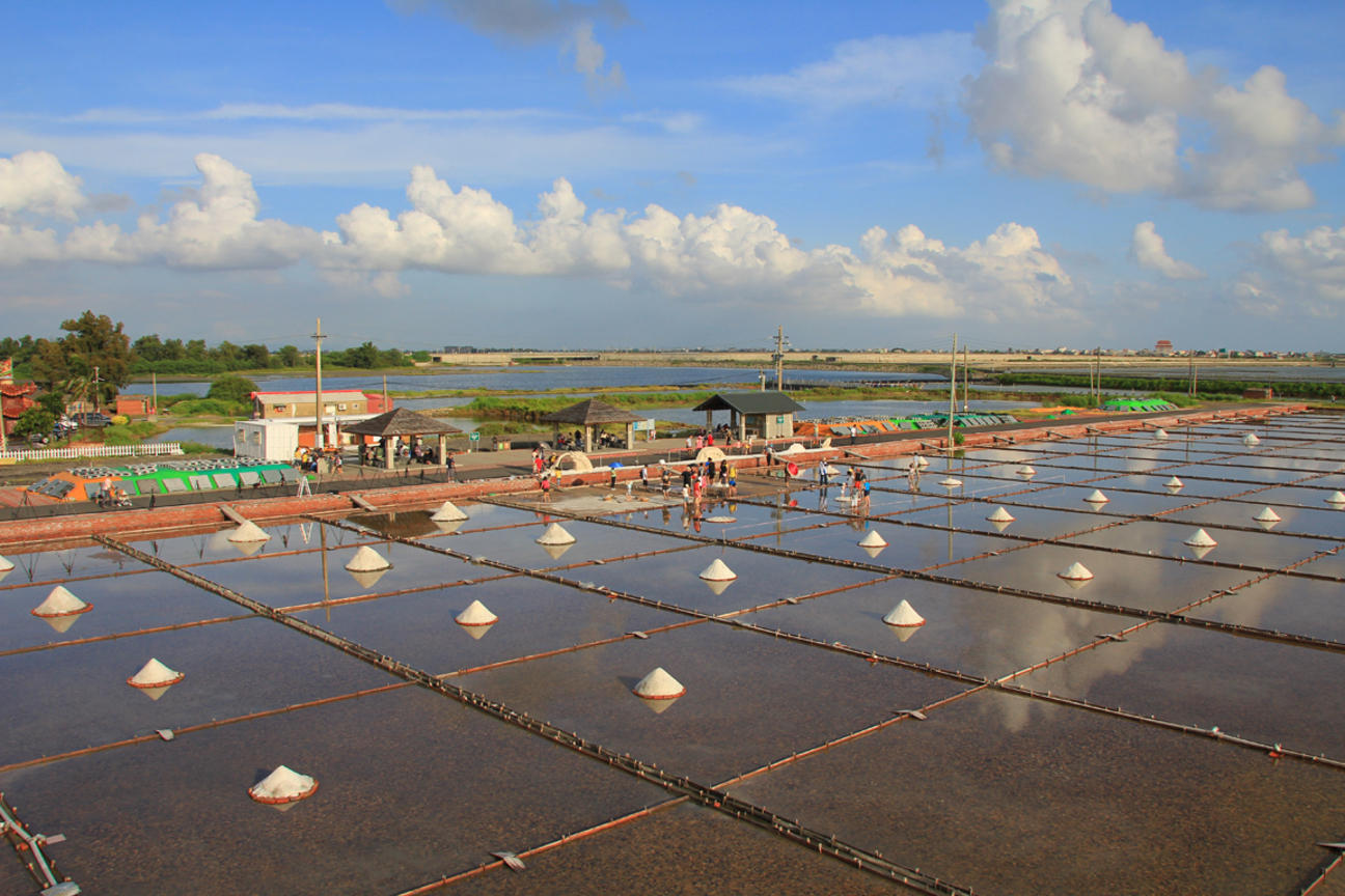 台南市北門區-鹽田風光