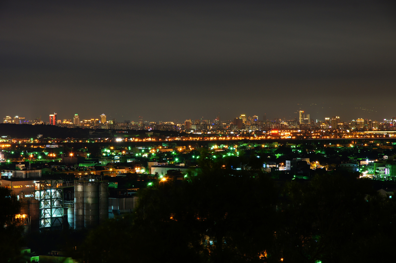 彰化縣彰化市－八卦夜景