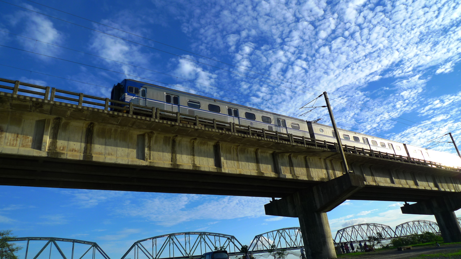 屏東縣九如鄉-高屏新舊鐵橋