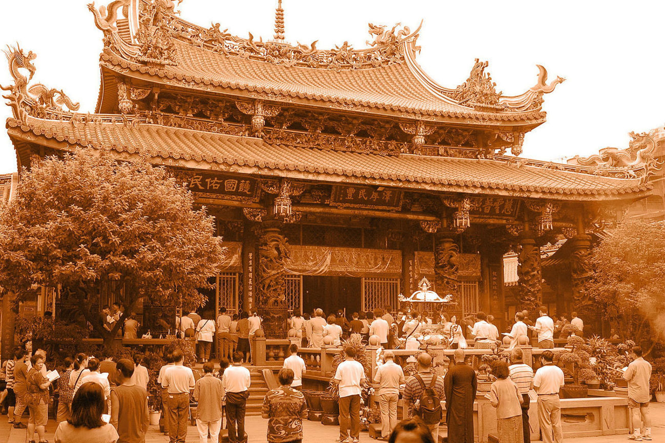 台北市萬華區─艋舺龍山寺