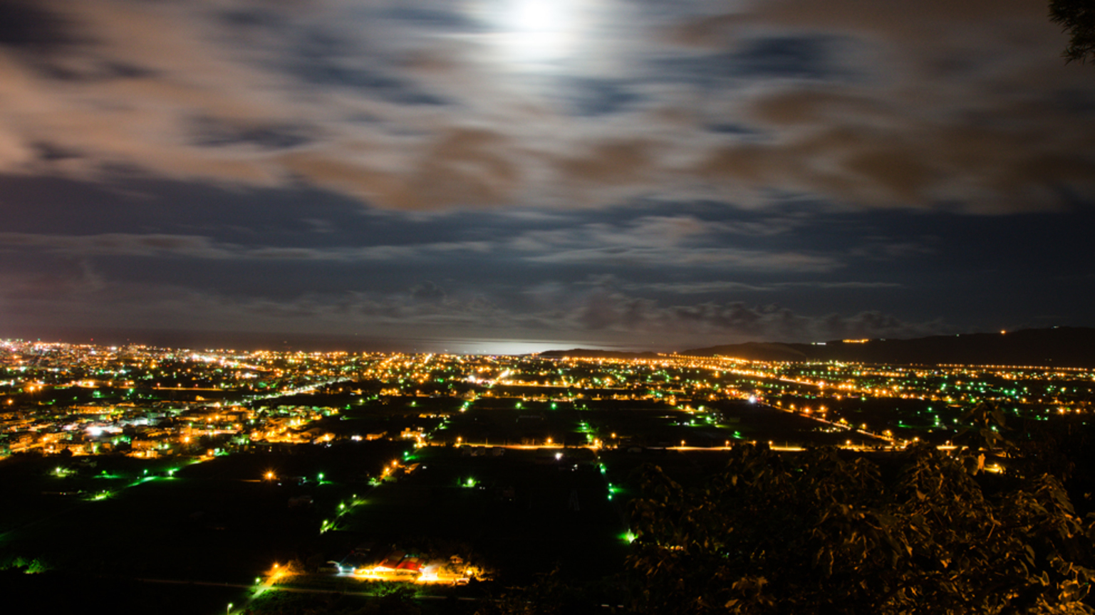 花蓮縣吉安鄉-吉安夜景