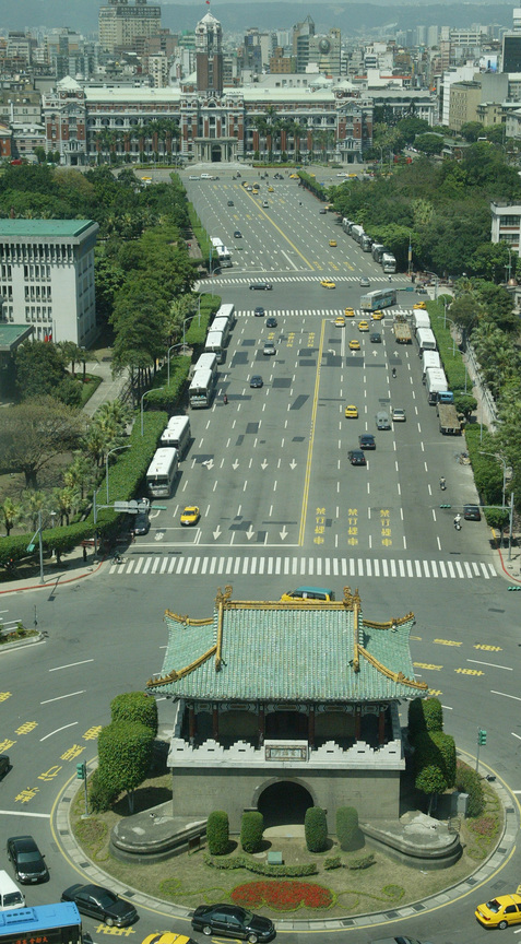 臺北市中正區－總統府與景福門