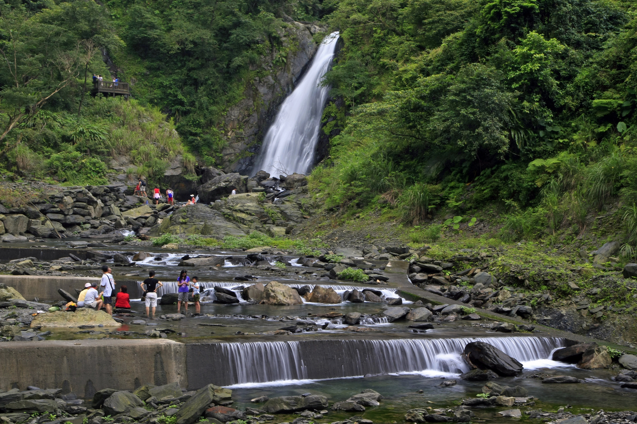 宜蘭縣冬山鄉-新寮瀑布