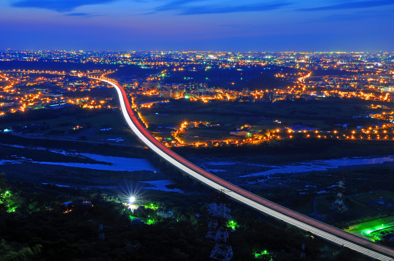 新北市三峽區-鴛山夜色