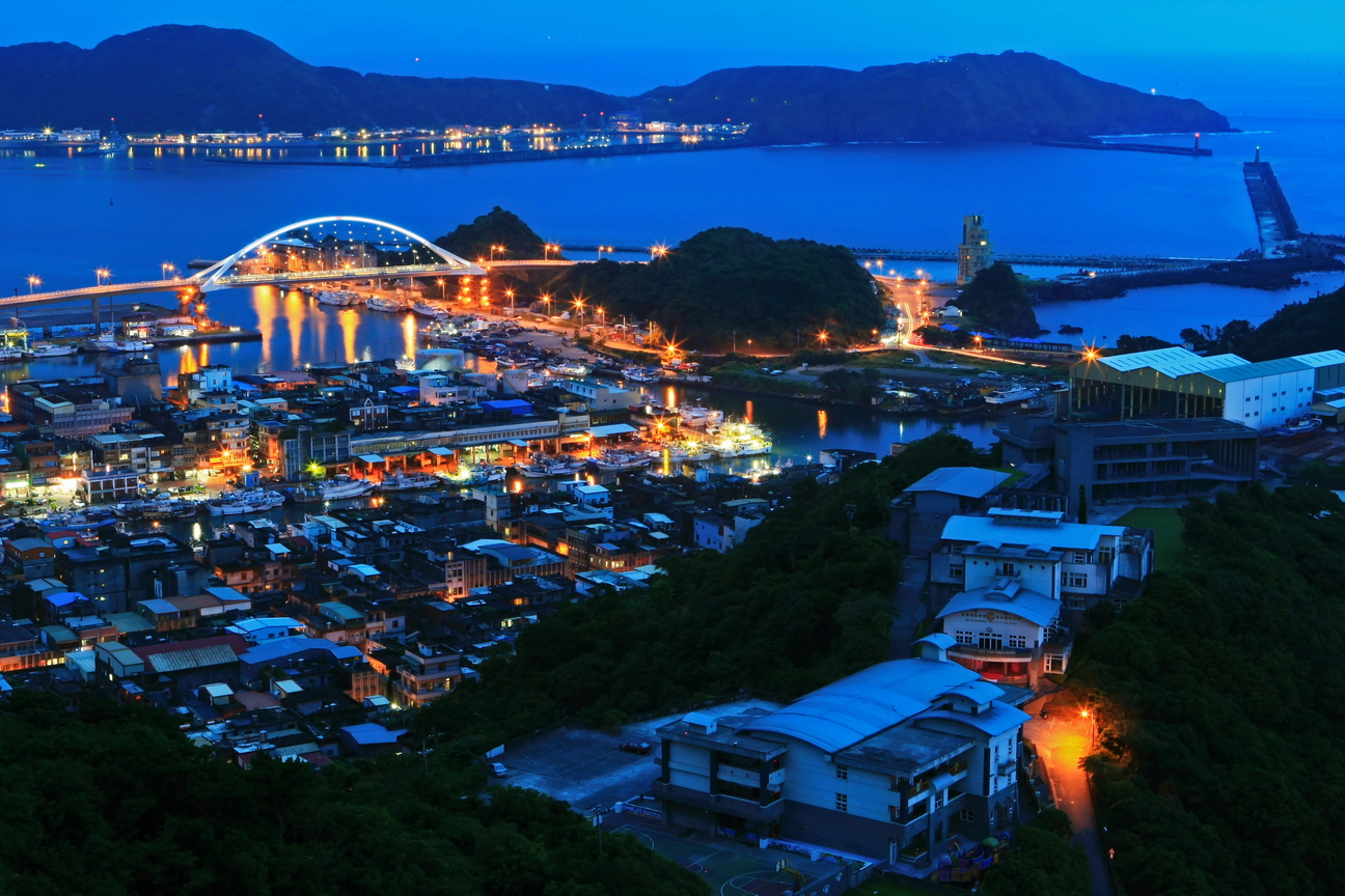 宜蘭縣蘇澳鄉-蘇澳漁港夜景