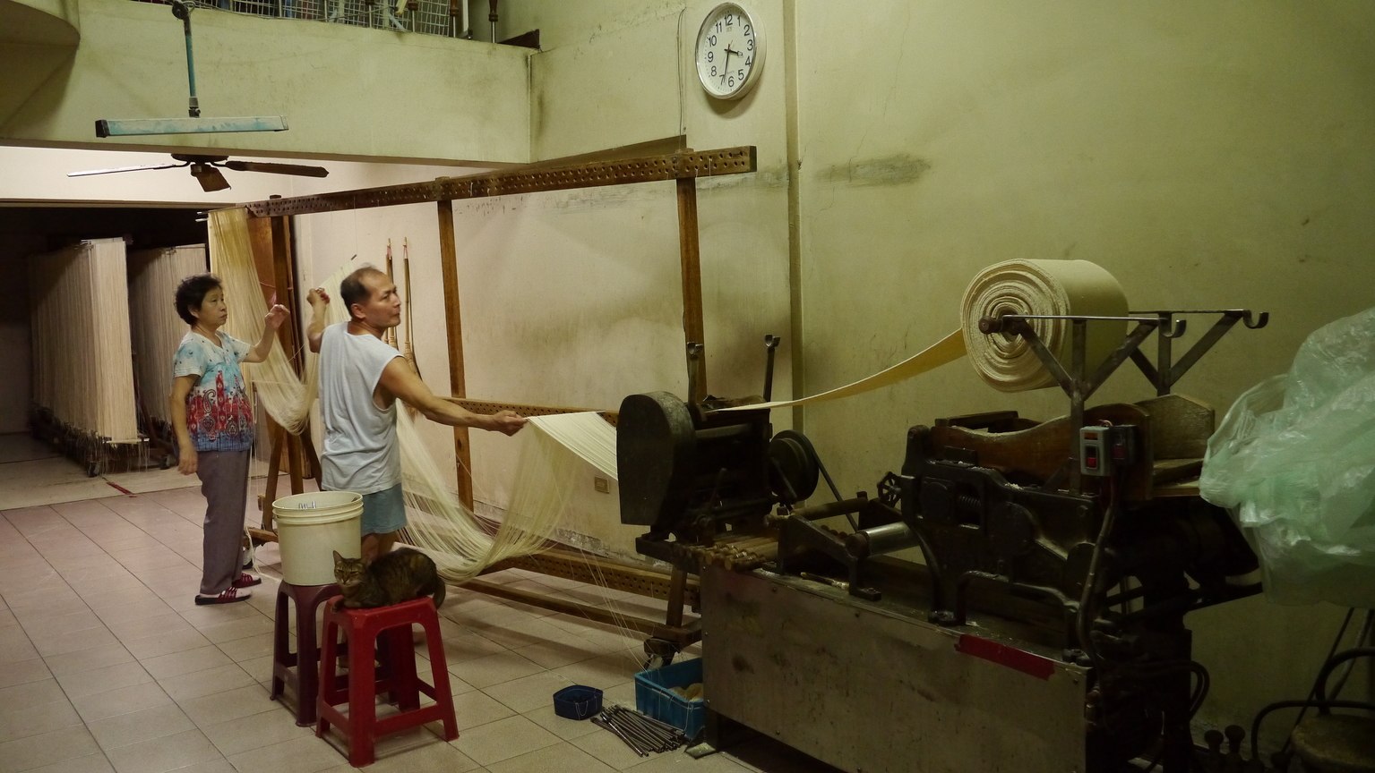 臺南市永康區--巷弄裡的麵線