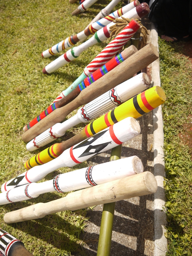 蘭嶼人搗小米用的杵