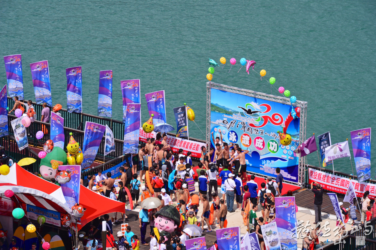 2012 日月潭萬人泳渡 媽祖婆領航 7