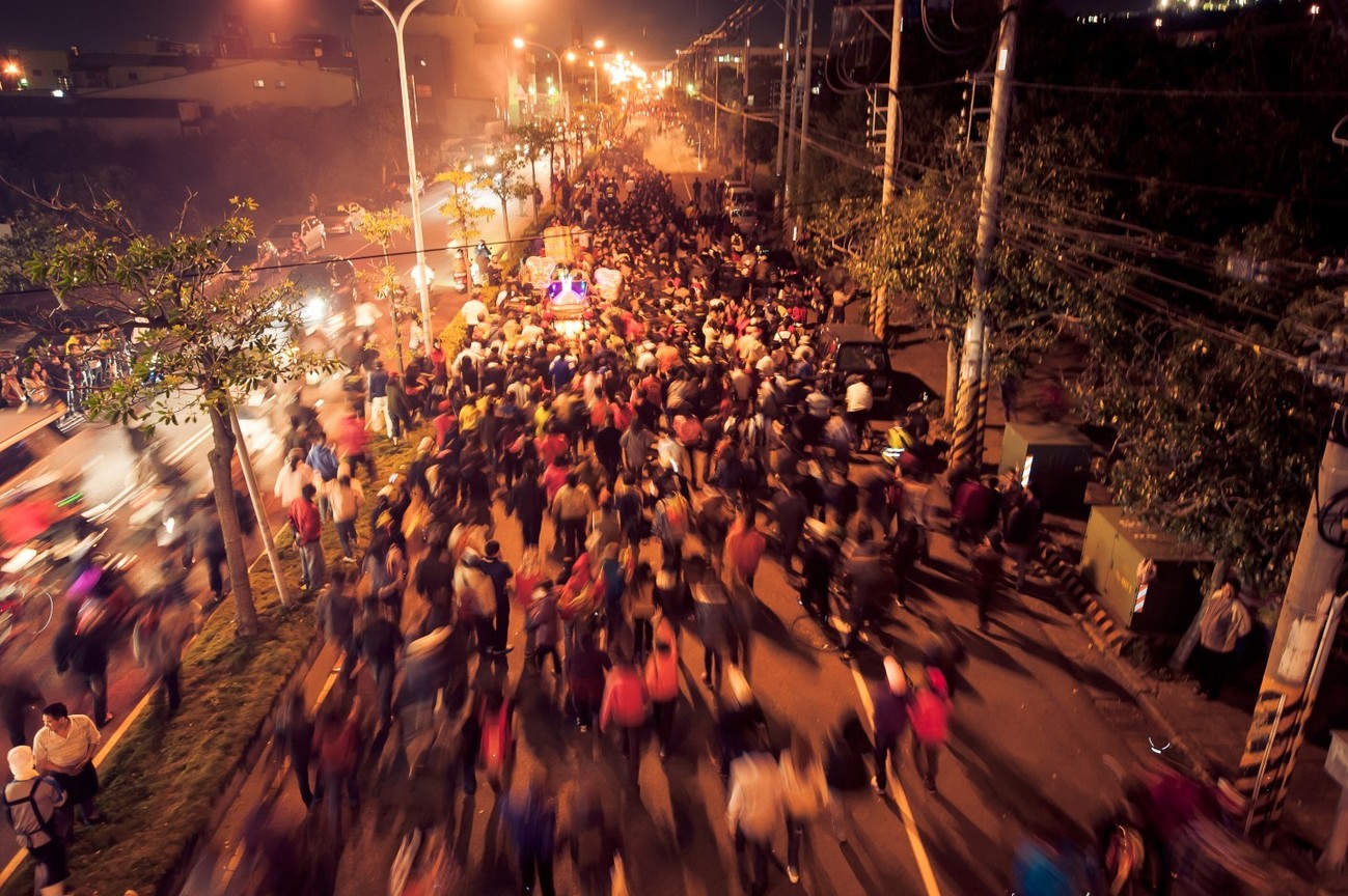 大甲媽遶境盛況