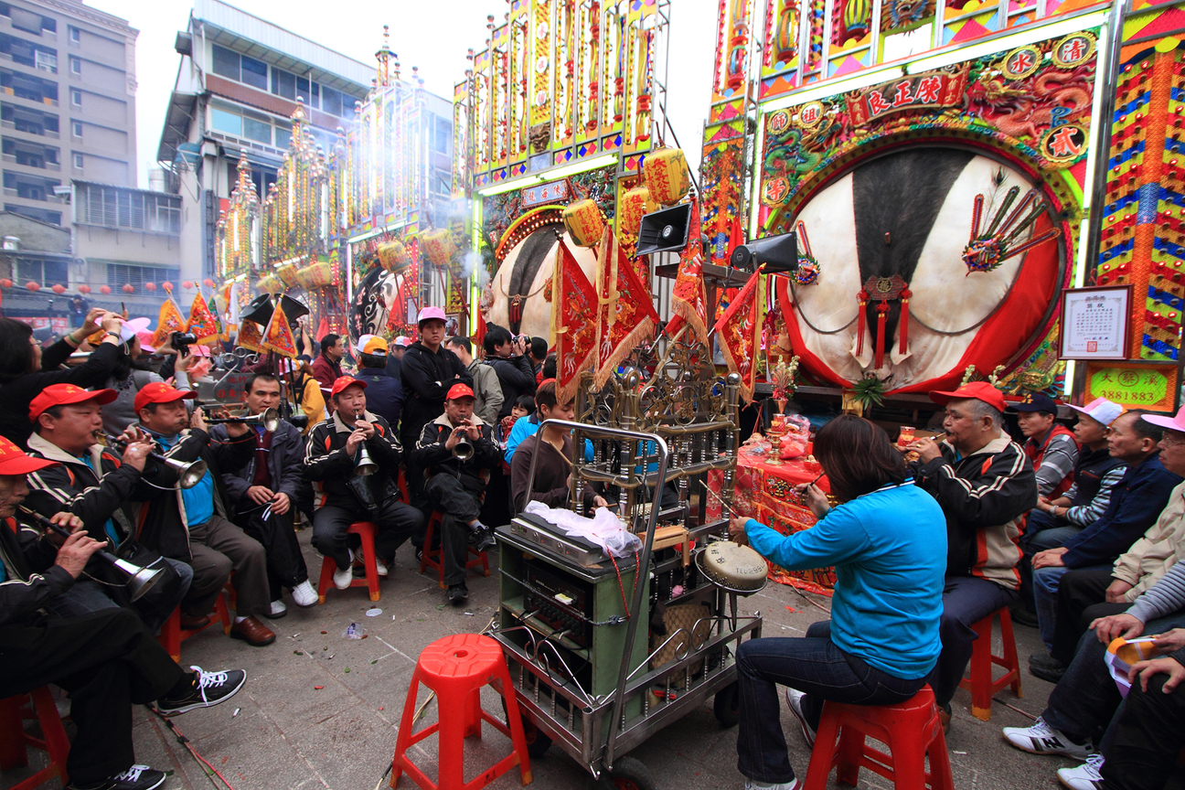 大圖檔 三峽賽神豬