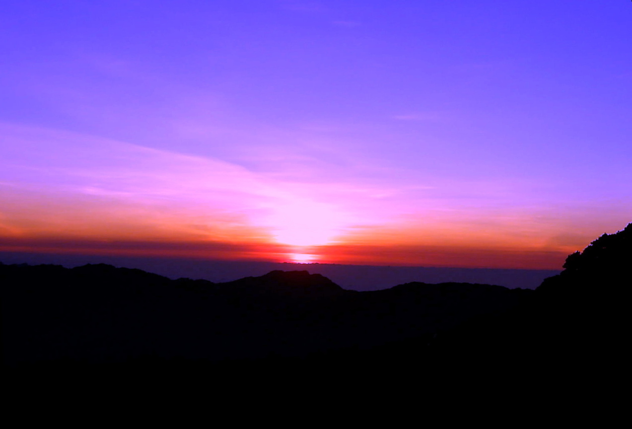 高山日出