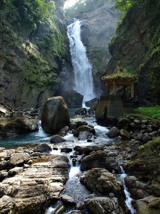 桃園縣復興鄉_小烏來瀑布