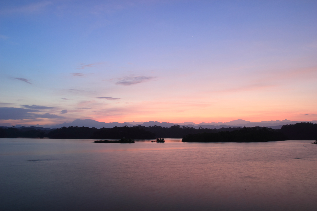 烏山頭水庫日出