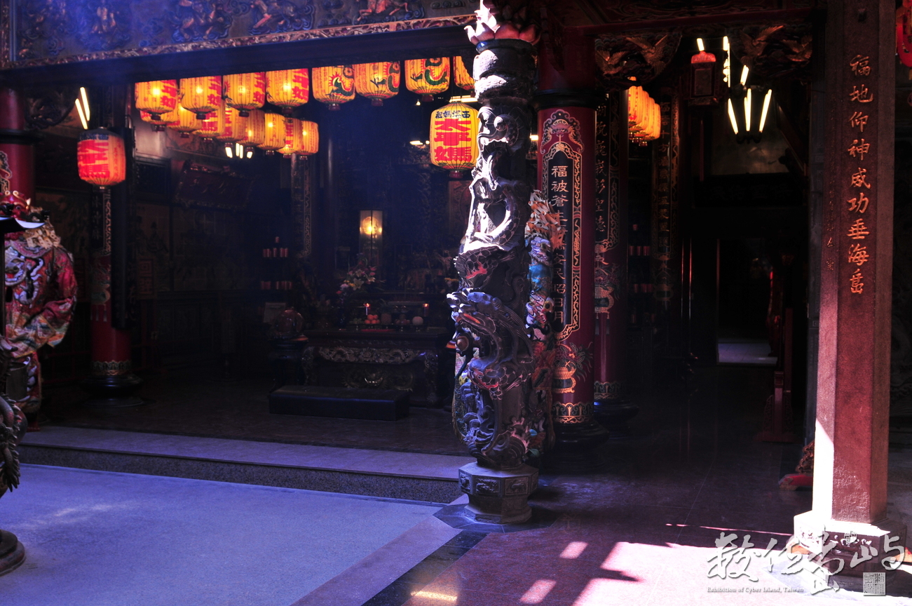 雲林縣西螺鎮 福興宮廟內-晨光