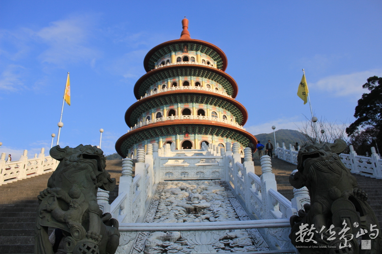 新北市淡水區─無極天元宮─頂天立地