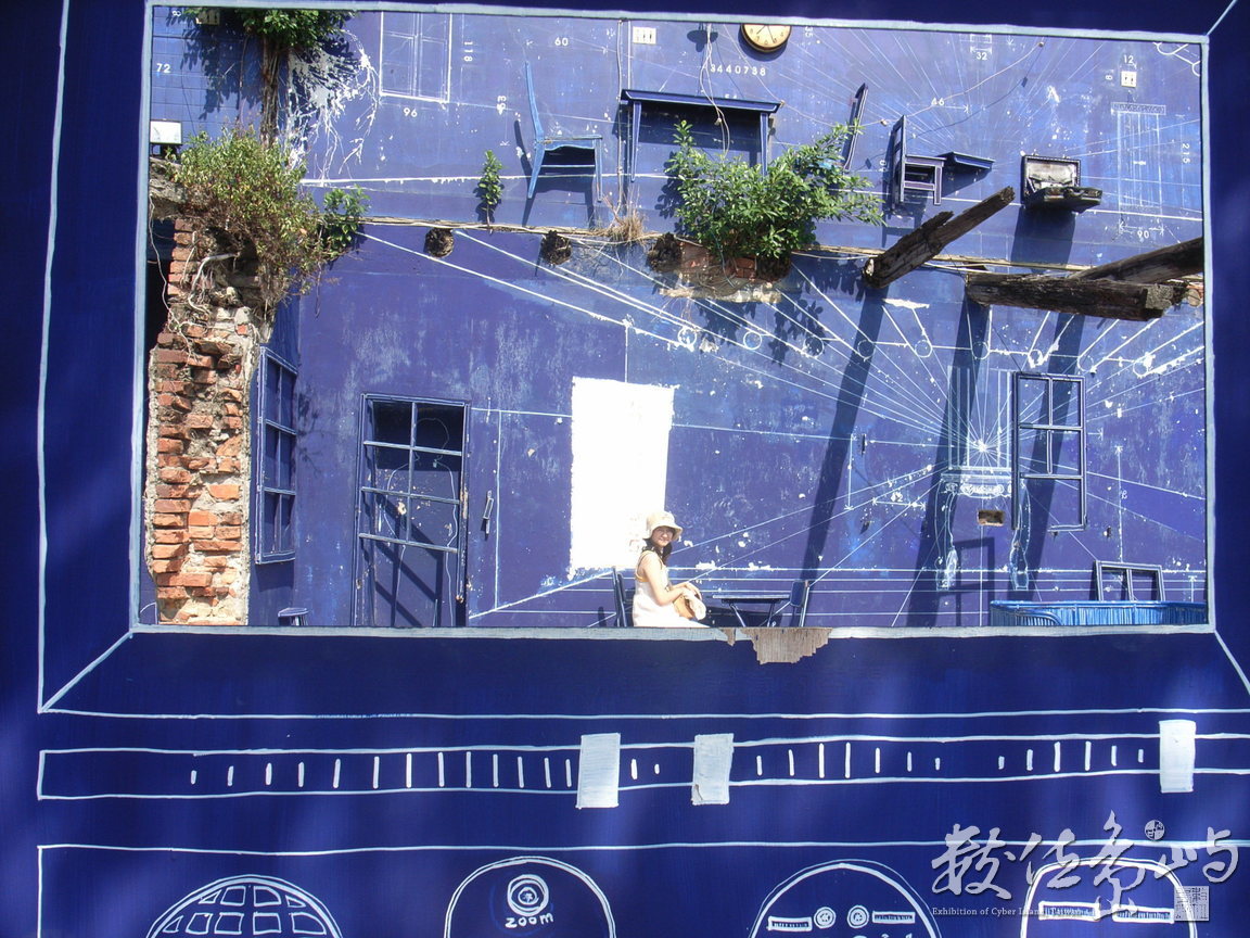 漫步在台南海安路