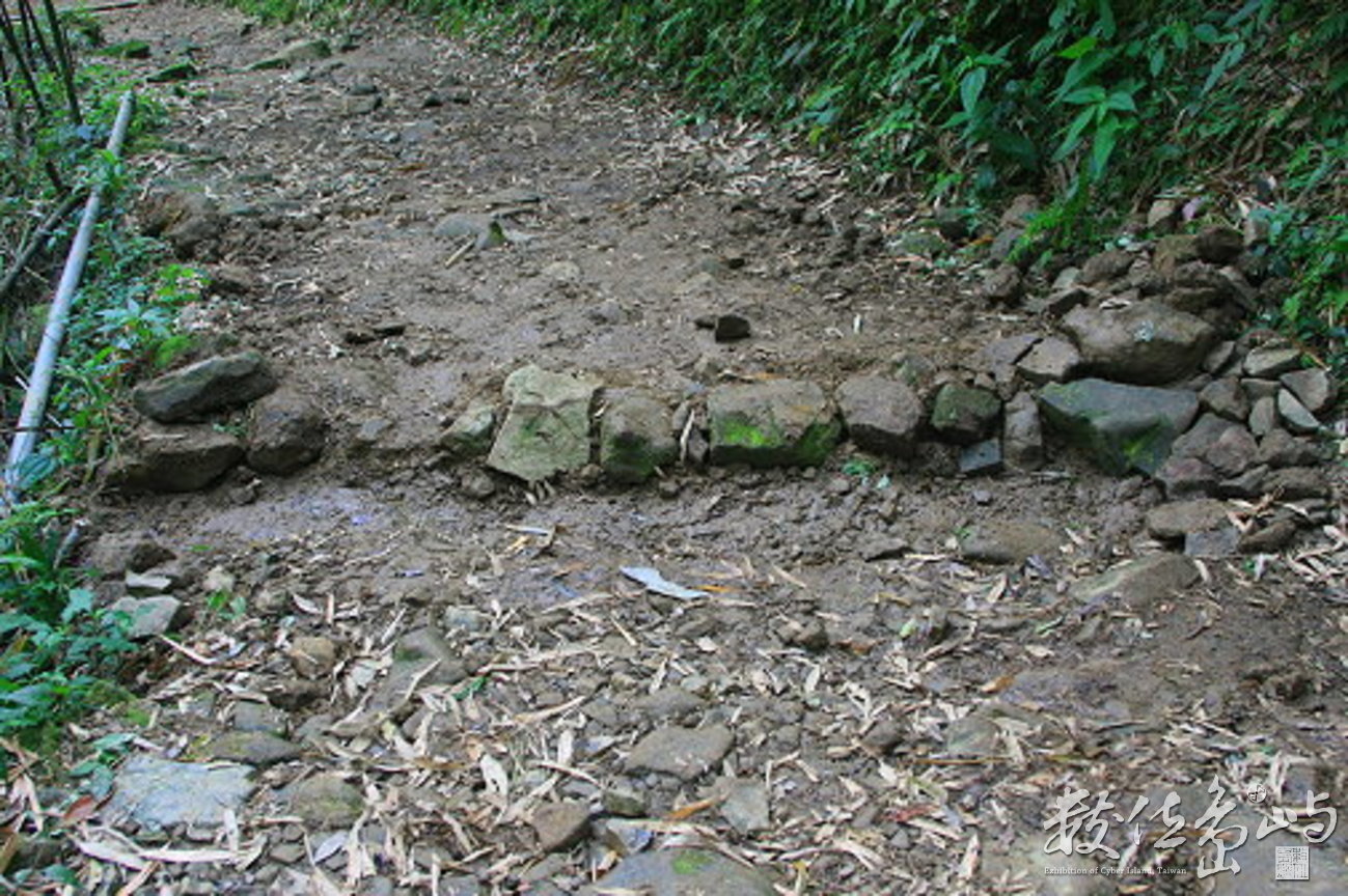 大凍山步道工作假期施作成果-截水溝