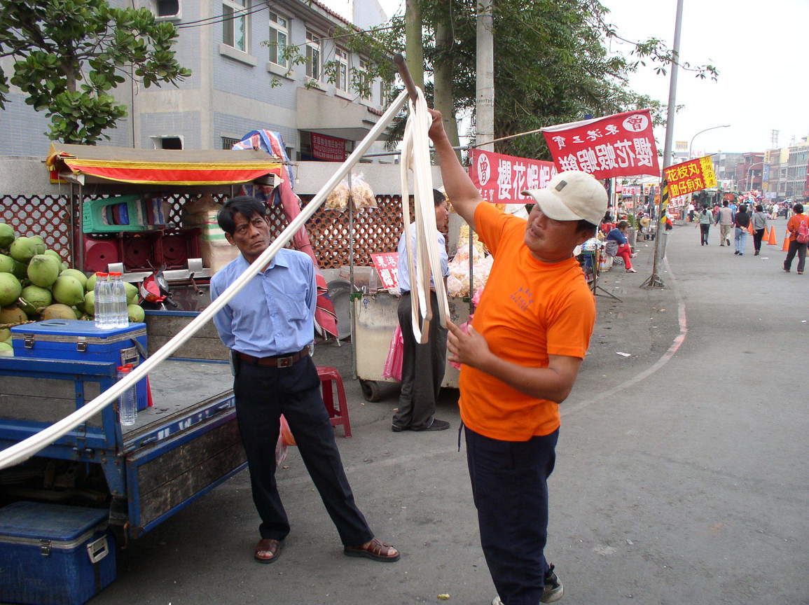 製作糖蔥棒的過程教學