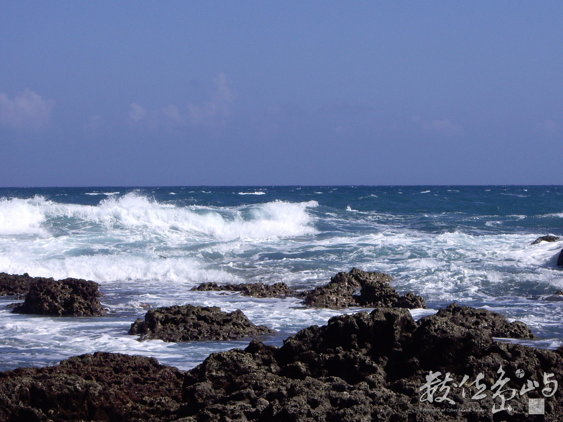 台灣東海岸浪花秀