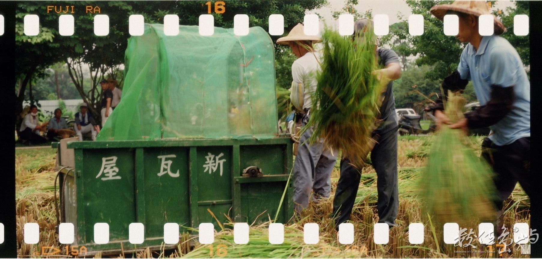 新瓦屋收割˙2009暑假