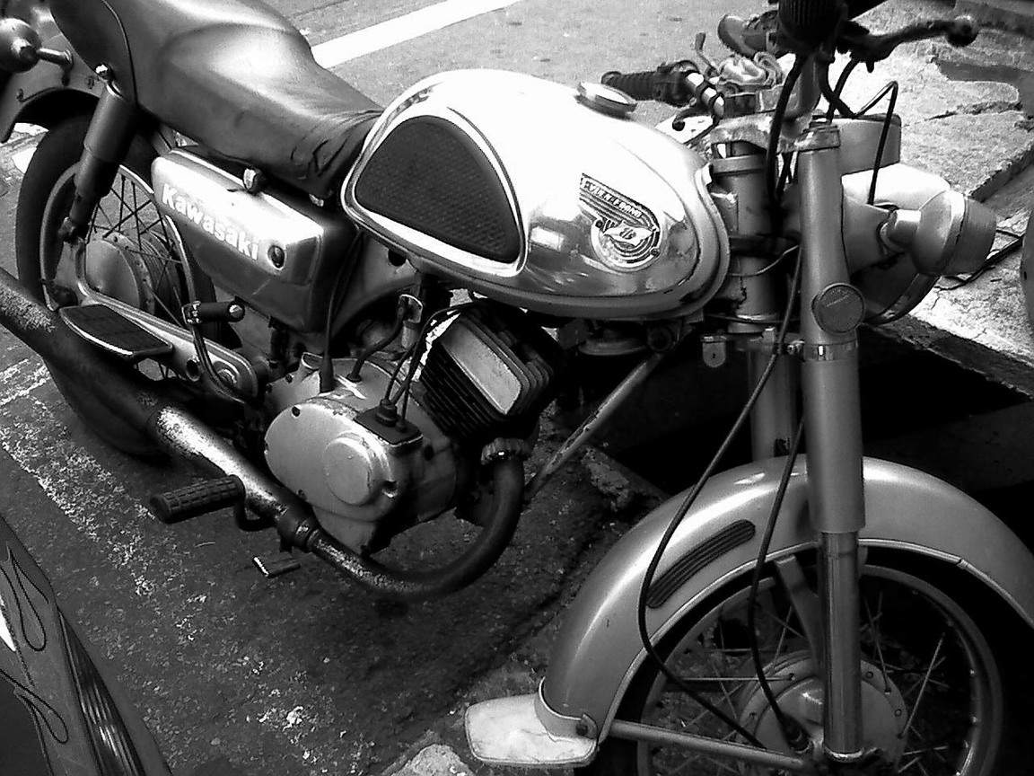 停在郵局前面,我好想騎走