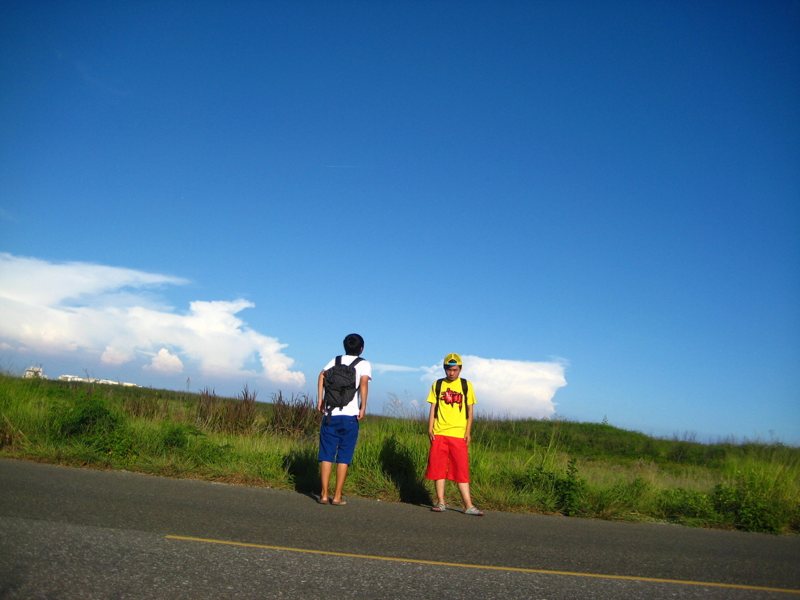 澎湖南方的藍天綠地