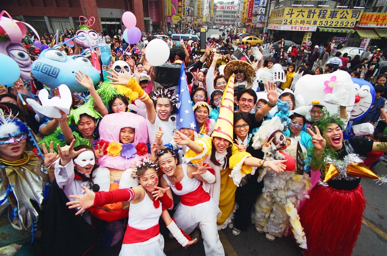 雲科大視傳系的街頭秀