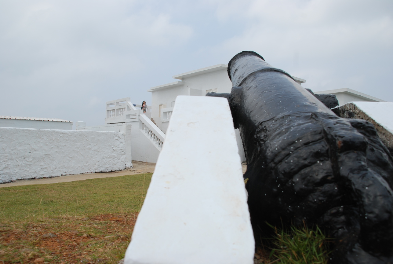漁翁島上的砲台