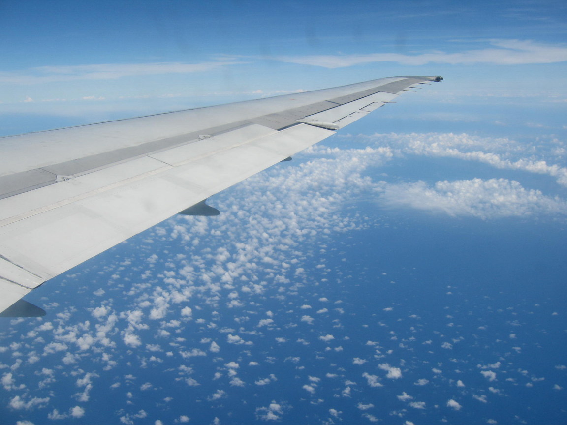 俯看棉花糖的天空