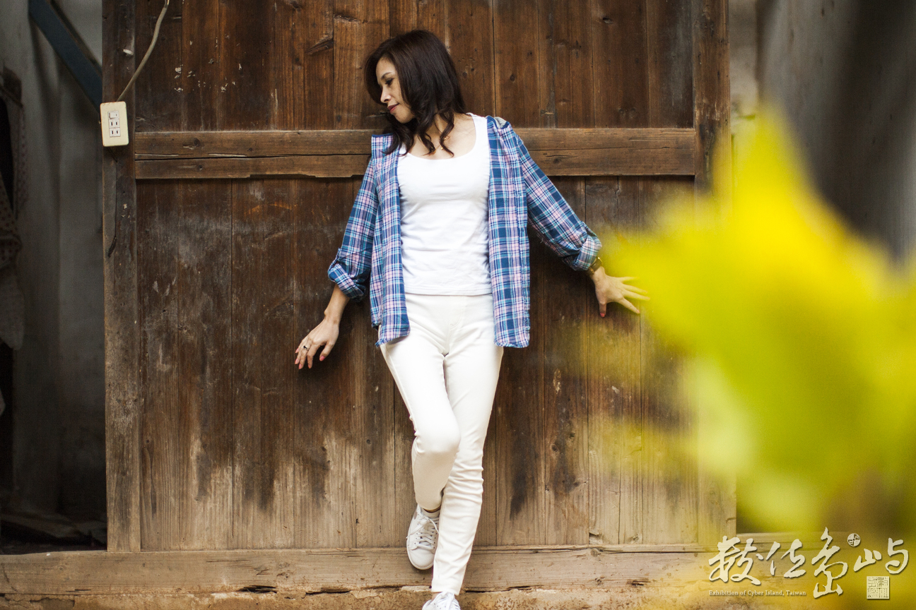 金門沙尾八卦老街彩色燈籠高高掛外拍寫真