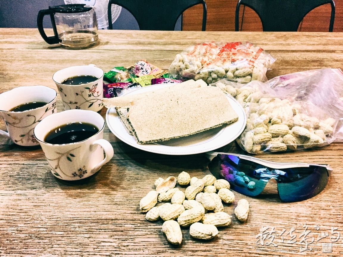 本日為透早消耗三高組騎行沙美啃食咖灰燒餅外掛曬人乾看風景路線