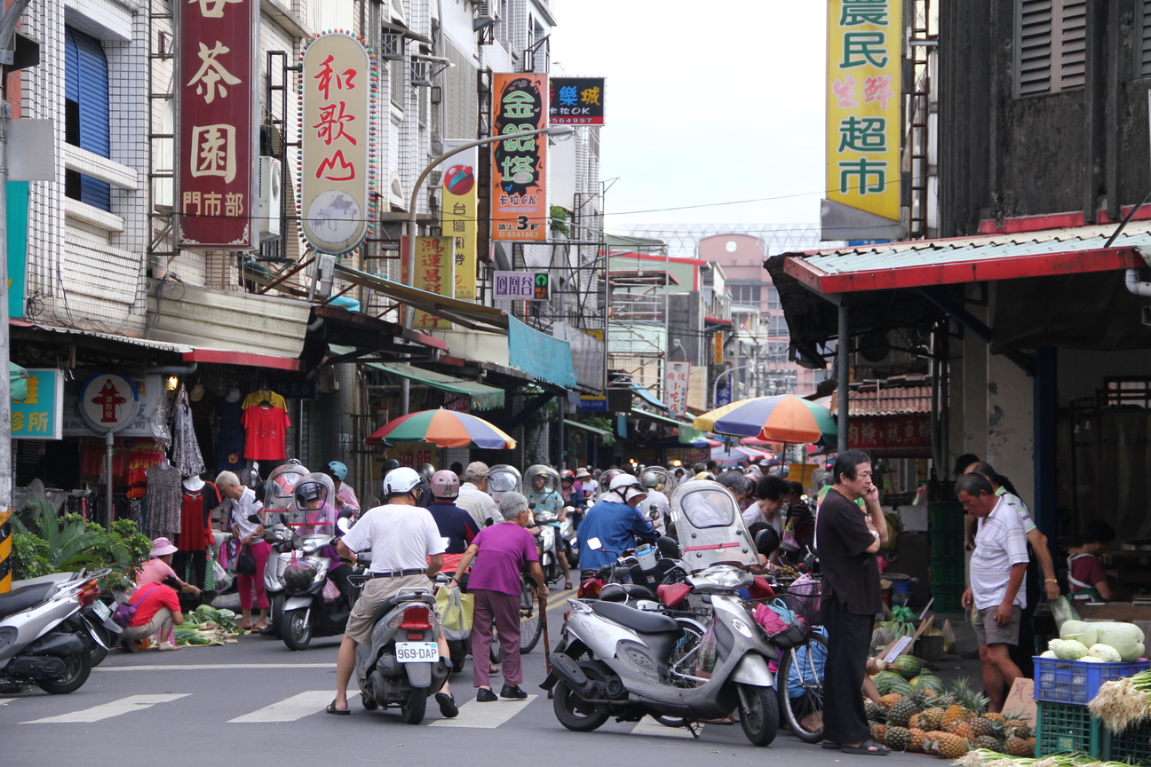 宜蘭市場街道