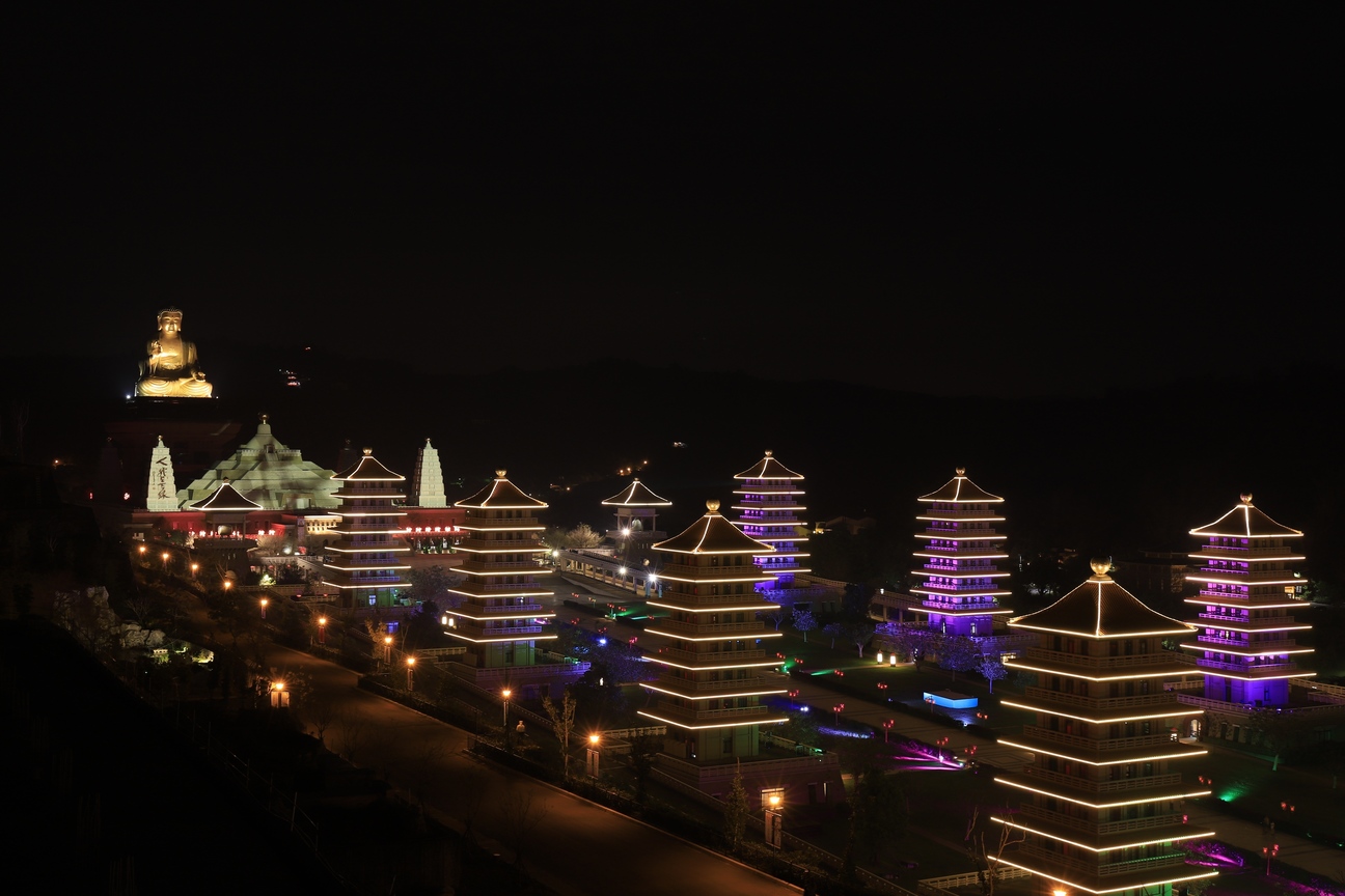 佛陀紀念館之夜