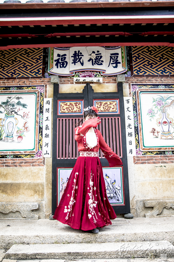 浯島申家班萬安夫人漢服外拍