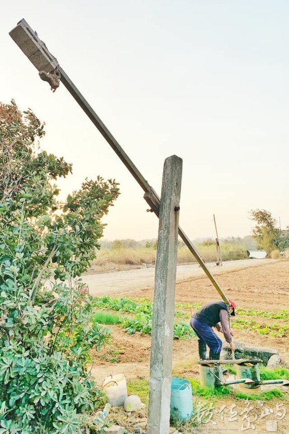 遇見浯島最在地取水澆灌溉模式