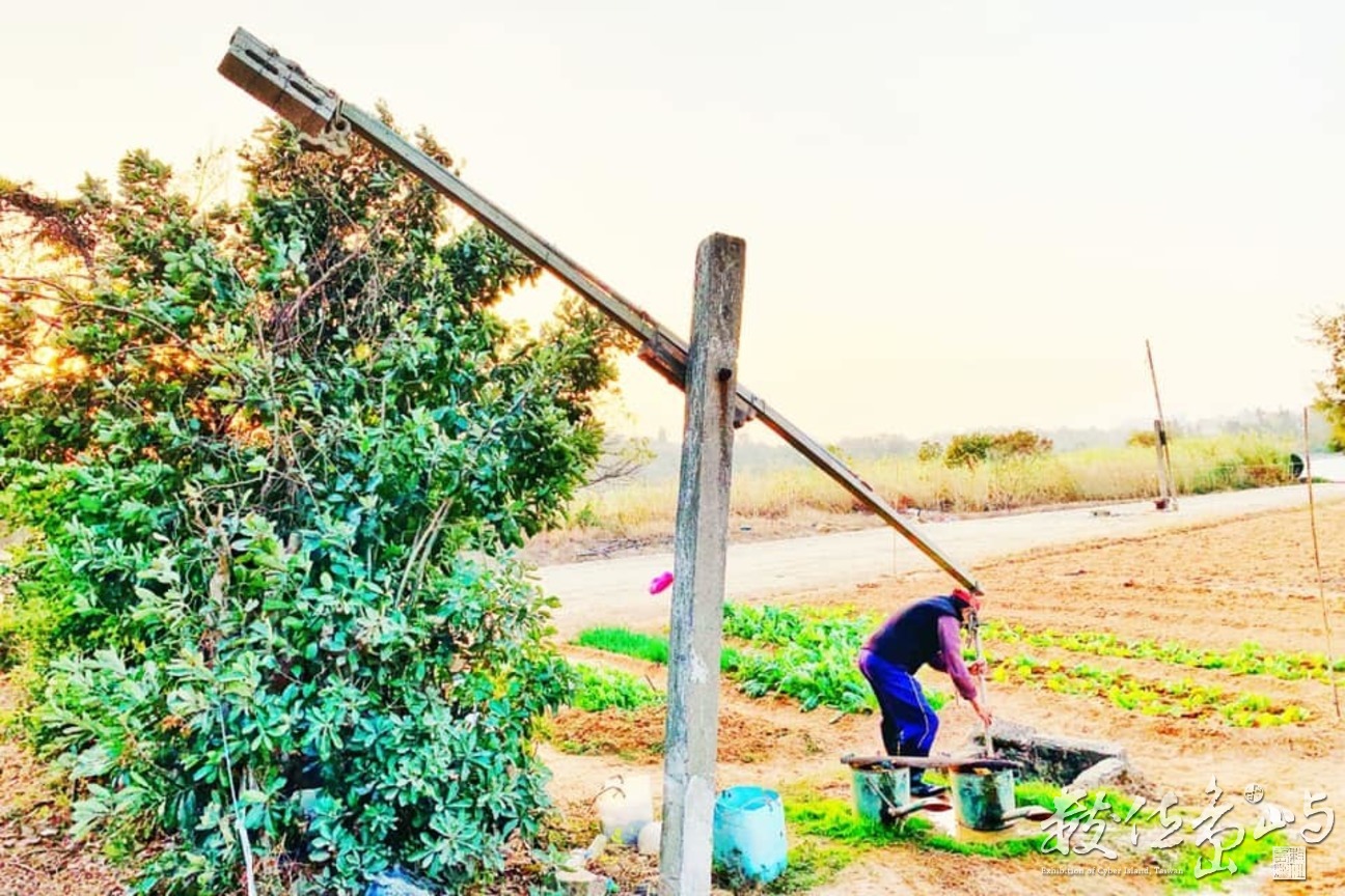 遇見浯島最在地取水澆灌溉模式