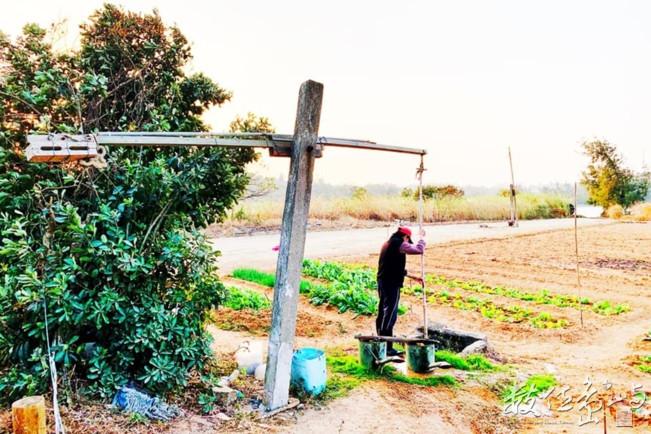 遇見浯島最在地取水澆灌溉模式