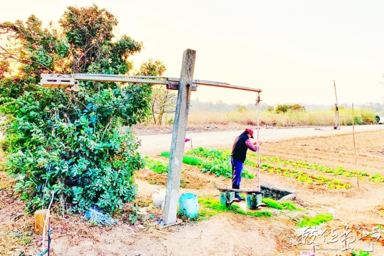 遇見浯島最在地取水澆灌溉模式